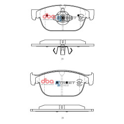 DBA Street Series EV fékbetétek DB15116SSEV