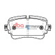 DBA fékek DBA Fékbetétek Street Series Kerámia, Hátsó Tengely DB15031SS | race-shop.hu