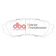DBA fékek DBA Xtreme Performance hátsó fékbetétek DB1383XP (ECE R90) | race-shop.hu