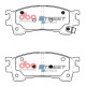 DBA fékek DBA fékbetétek Street series Kerámia, Elöl Tengely DB1362SS | race-shop.hu