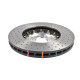 DBA fékek DBA 5000 series Crossed Drilled & Dimpled Silver Hat DBA53927SLVXD (2 pcs) | race-shop.hu