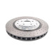 DBA fékek DBA 5000 series Crossed Drilled & Dimpled Silver Hat DBA53002SLVXD (2 pcs) | race-shop.hu