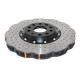 DBA fékek DBA 5000 series Crossed Drilled & Dimpled Black Hat DBA52808WBLKXD (2 pcs) | race-shop.hu