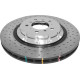 DBA fékek DBA 5000 series Crossed Drilled & Dimpled Silver Hat DBA52280SLVXD (2 pcs) | race-shop.hu