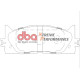 DBA fékek DBA fékkészlet 4000 Series T3 réselt és Xtreme Performance fékbetétek DBA42709XS-1800XP | race-shop.hu