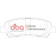 DBA fékek DBA Xtreme Performance hátsó fékbetétek DB2005XP | race-shop.hu