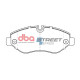 DBA fékek DBA fékbetétek Street Sorozat Félig fémes, Elöl Tengely DB1973SS | race-shop.hu