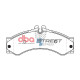 DBA fékek DBA fékbetétek Street Sorozat Félig fémes, Elöl Tengely DB1969SS | race-shop.hu