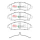 DBA fékek DBA fékbetétek Street Performancehez, első tengely DB15051SP | race-shop.hu