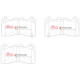 DBA fékek DBA Brake Pads Xtreme Performance, Front Axle DB15025XP | race-shop.hu