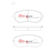 DBA fékek DBA fékbetétek Race Performance DB1491RP | race-shop.hu