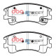 DBA fékek DBA fékbetétek Street series Kerámia, Elöl Tengely DB1484SS | race-shop.hu