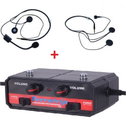 TERRATRIP interkom készlet Professional + 2x headset