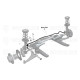 Stabilizátorok és stabilizátorrudak WHITELINE első stabilizátor Mitsubishi Lancer-hez, 26 mm, BMF48 | race-shop.hu