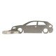 Car-Shapes keychains Audi A3 8P 3d stainless steel keychain | race-shop.hu