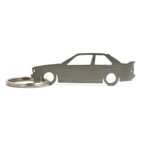 Car-Shapes keychains BMW E30 M3 coupe stainless steel keychain | race-shop.hu
