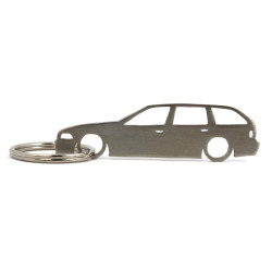 BMW 3 series E36 wagon stainless steel keychain
