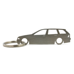 BMW 3 series E46 wagon stainless steel keychain