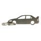 Car-Shapes keychains Mitsubishi EVO IX stainless steel keychain | race-shop.hu