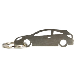 Opel Astra H 3d stainless steel keychain
