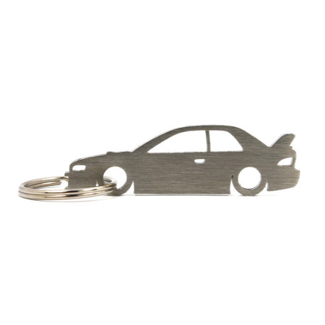 Car-Shapes keychains Subaru Impreza WRX GT GC 2d stainless steel keychain | race-shop.hu