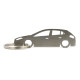 Car-Shapes keychains Fiat Bravo stainless steel keychain | race-shop.hu