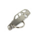 Car-Shapes keychains Mercedes C W202 wagon stainless steel keychain | race-shop.hu