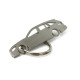 Car-Shapes keychains Mercedes C63 AMG W205 wagon stainless steel keychain | race-shop.hu