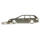 Car-Shapes keychains Audi A6 C5 wagon stainless steel keychain | race-shop.hu