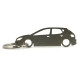 Car-Shapes keychains Seat Ibiza 6J 5d stainless steel keychain | race-shop.hu