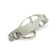 Car-Shapes keychains BMW 3 series E46 compact stainless steel keychain | race-shop.hu