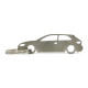 Car-Shapes keychains Audi A3 8V 3d stainless steel keychain | race-shop.hu