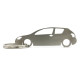 Car-Shapes keychains Toyota Corolla E12 3d stainless steel keychain | race-shop.hu