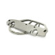 Car-Shapes keychains BMW 5 series E39 wagon stainless steel keychain | race-shop.hu