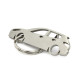 Car-Shapes keychains Mazda 3 BL 5d stainless steel keychain | race-shop.hu