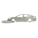 Car-Shapes keychains Mazda 6 GH 5d stainless steel keychain | race-shop.hu