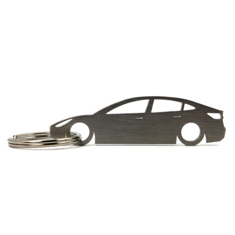 Car-Shapes keychains Tesla Model 3 stainless steel keychain | race-shop.hu
