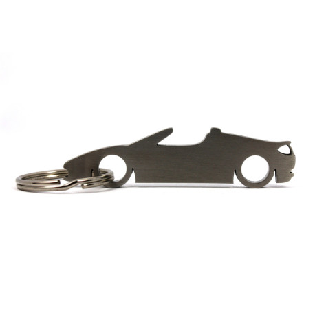 Car-Shapes keychains Tesla Roadster 2008 stainless steel keychain | race-shop.hu
