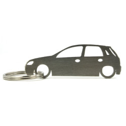 Opel Corsa C 5d stainless steel keychain