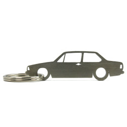 VW Volkswagen Jetta MK1 coupe stainless steel keychain