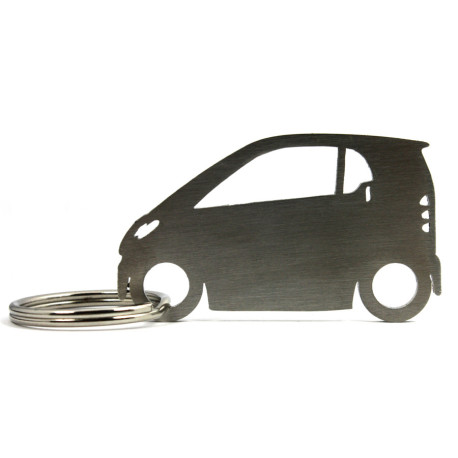Car-Shapes keychains Smart Fortwo MK1 stainless steel keychain | race-shop.hu