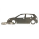 Car-Shapes keychains VW Volkswagen Polo 9N 5d stainless steel keychain | race-shop.hu