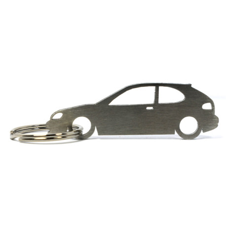 Car-Shapes keychains Daewoo Lanos 3d stainless steel keychain | race-shop.hu