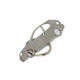 Car-Shapes keychains Daewoo Lanos 3d stainless steel keychain | race-shop.hu