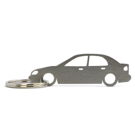 Car-Shapes keychains Daewoo Lanos sedan stainless steel keychain | race-shop.hu