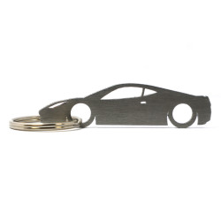 Ferrari 458 Italia Coupe stainless steel keychain