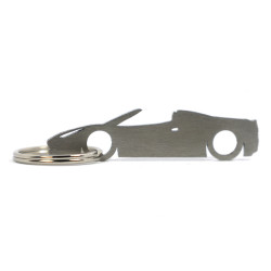 Ferrari 458 Italia Spider stainless steel keychain