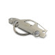 Car-Shapes keychains Mazda MX-3 stainless steel keychain | race-shop.hu