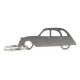 Car-Shapes keychains Citroen 2CV stainless steel keychain | race-shop.hu