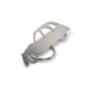 Car-Shapes keychains Citroen 2CV stainless steel keychain | race-shop.hu